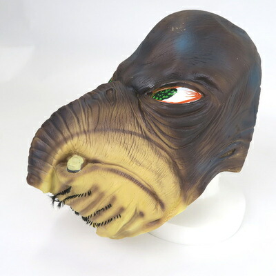 コスプレ 仮装 ワトー WATTO 3/4マスク スターウォーズ プチ仮装 コスプレ小物 小道具 映画キャラクター フリーサイズ 大人 3/4ビニルマスク｜パーティワールド