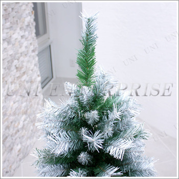 【楽天市場】クリスマスツリー 120cmスノーデコツリー 【 ヌードツリー 装飾 雪 ホワイトツリー 白 飾り 】：パーティワールド