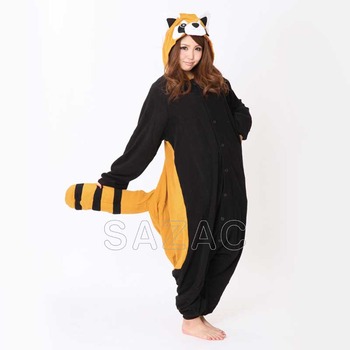 コスプレ 仮装 SAZAC(サザック) フリース着ぐるみ レッサーパンダ 【 コスプレ 衣装 ハロウィン 仮装 コスチューム アニマル 動物 可愛い パジャマ レディース 着ぐるみ 大人用 メンズ 女性用 パーティーグッズ キグルミ かわいい 男性用 男女兼用 きぐるみ 余興 】