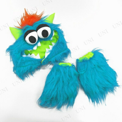 モンスターセット ブルー ペットコスチューム M ペット用品 犬 ドッグウェア 犬用品 ペットグッズ イヌ 服 Crunchusers Com