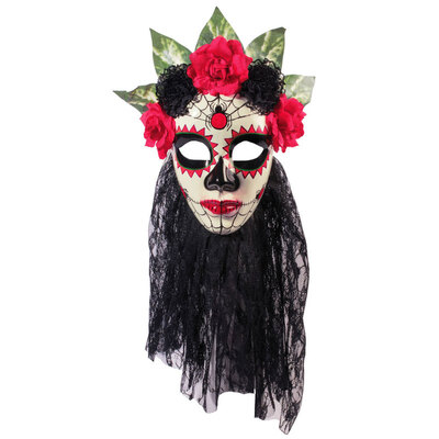 楽天市場】コスプレ 仮装 死者の日 スカル花嫁 大人用 S 【 コスプレ