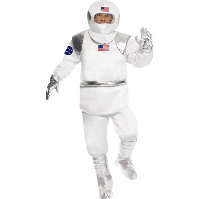 コスプレ 仮装 宇宙飛行士 大人用 M Smiffy's コスチューム 仮装 コスプレ衣装 職業 制服 大人用M ヘルメット付き グローブ付き ブーツカバー付き｜パーティワールド 10,470円