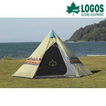楽天市場】LOGOS(ロゴス) ナバホTepee 300 2～3人用 【 キャンプ用品