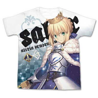 楽天市場】FGO セイバー 沖田総司 フルグラフィックTシャツ ホワイト S 【 Fate/stay night 服 Fate/Grand Order  カットソー トップス 】 : パーティワールド