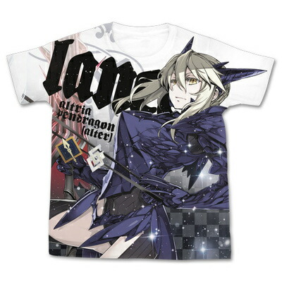 FGO アルトリア・ペンドラゴン サンタオルタ フルグラフィックTシャツ L ライダー/アルトリア・ペンドラゴン[サンタオルタ] フル