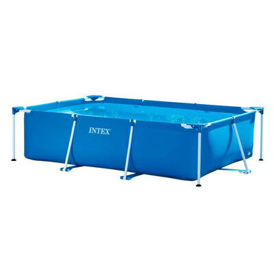 【取寄品】 INTEX(はたご屋テックス) レクタングラフレームプール 300×200×75珊 ビニールスウィミングプール スウィミングプール装置 砂浜グッズ ビニールスウィミングプール(151珊~) 成年者、ちびっ子 ひな形式 精神的な統合飾り気の無い