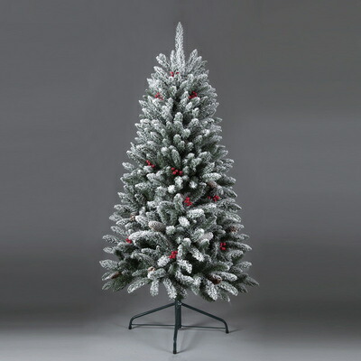 【取寄品】 クリスマスツリー 210cm ハーフツリー フロスト 東京ローソク製造 クリスマスツリー サイズ別 181~210cm 壁際設置タイプ ハーフタイプ 17,027円