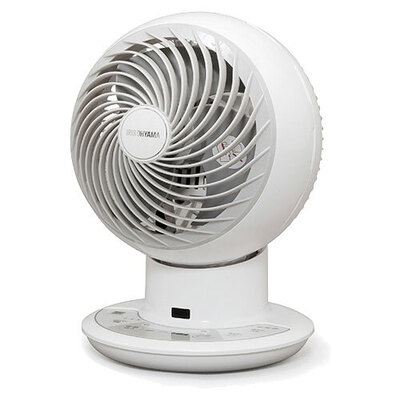 【取寄品】 サーキュレーターアイ DC JET PCF-SDC152TK-W ホワイト アイリスオーヤマ 扇風機 省エネ 静音 風量調節 衣類乾燥モード 左右首振り