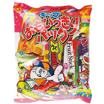 【取寄品】 [20点セット] おもいっきりパック (駄菓子) 【 プレゼント おもちゃ 子供会 パーティーグッズ 参加賞 クリスマスパーティー お楽しみ会 玩具 景品 雑貨 】