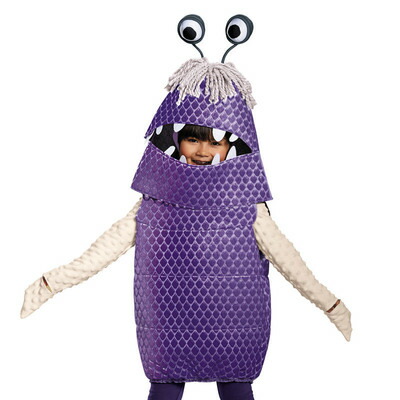 コスプレ 仮装 ブー 子供用 Toddler M Disguise モンスターズ・インク コスチューム 仮装 コスプレ衣装 キッズ ディズニー モンスターズインク ユニバーシティ ハロウィン 手袋付きトップス ヘッドピース ベスト