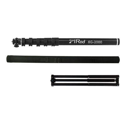 Bi Rod 6G-4500 撮影用ロングロッド グラスファイバー製 (アクセサリーセット) 4.5m