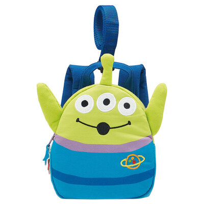 ハーネス付きダイカットリュック ベビー用 エイリアン 【 ディズニー グッズ ベビー用品 キッズ リュック ハーネス 子供用 キャラクターグッズ お出かけ用品 赤ちゃん こども用 子ども用 disney 】画像
