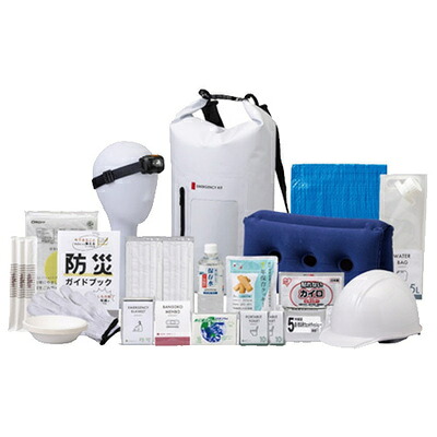 【取寄品】【直送品】 緊急防災24点セット (1500E) 【 非常用持出袋 災害救援 非常用持ちだし袋 緊急避難セット 非常時 安全グッズ 防災グッズ 】｜パーティワールド 10,730円