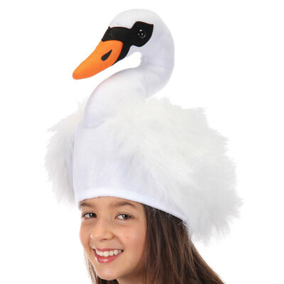 コスプレ 仮装 白鳥キャップ 【 コスプレ 衣装 ハロウィン パーティーグッズ かぶりもの 動物 アニマル プチ仮装 変装グッズ ハロウィン 衣装 ハット 帽子 】
