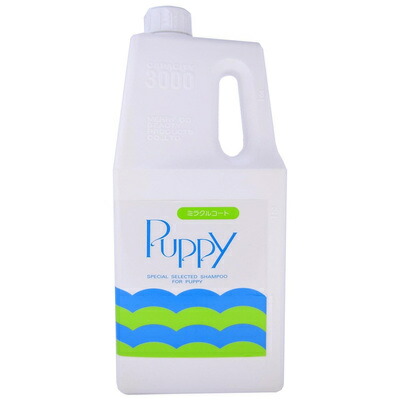 【取寄品】 ミラクル パピーシャンプー 3L ニチドウ 犬用品 お手入れ用品 敏感肌用