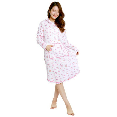 Sazac サザック Popキティサーマルワンピース ピンク レディスm L ファッション レディース 部屋着 パジャマ ワンピース サンリオ ルームウェア 寝巻き 大人用 女性用 キャラクター 上下セット 寝間着 Educaps Com Br