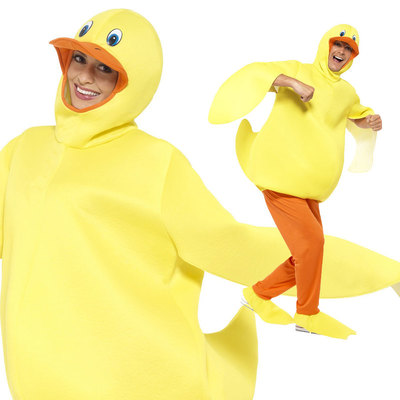 コスプレ 仮装 アヒルコスチューム 【 コスプレ 衣装 ハロウィン 仮装 コスチューム 動物 アニマル 着ぐるみ 大人用 動物着ぐるみ 男性用 レディース メンズ きぐるみ 女性用 顔出し パーティーグッズ 余興 男女兼用 】
