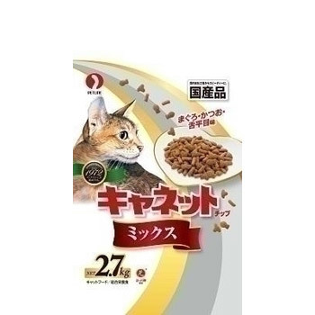 楽天市場】キャネット チップ フィッシュ 2.7kg 【 成猫用 エサ