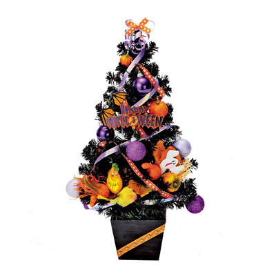 楽天市場】【取寄品】 62cm ハロウィンツリー 【 飾り オーナメント