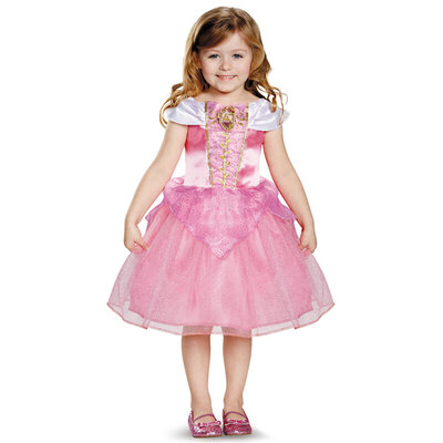 コスプレ 仮装 オーロラ姫 クラシック 子供用 Tod S(2T) 【 コスプレ 衣装 ハロウィン 仮装 コスチューム 子供 アニメ キッズ ディズニープリンセス グッズ ドレス 公式 子ども用 正規ライセンス品 眠れる森の美女 こども 童話 女の子 オーロラ姫ドレス おとぎ話 】画像
