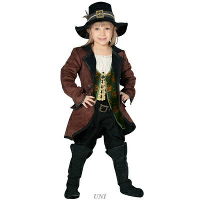 コスプレ 仮装 DXアンジェリカ 子供用 Tod ルービーズジャパン パイレーツ・オブ・カリビアン コスチューム 仮装 コスプレ衣装 キッズ ディズニー ジャケット シャツ ベスト 帽子 ベルト ブーツカバー