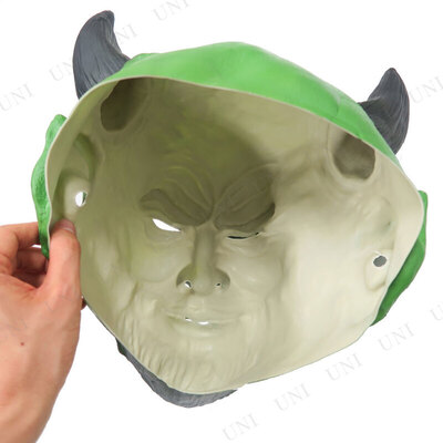 楽天市場 コスプレ 仮装 Uniton 緑鬼マスク Midorioni Mask コスプレ 衣装 ハロウィン パーティーグッズ おもしろ かぶりもの 鬼 お面 プチ仮装 おに 変装グッズ 節分 面白マスク おもしろマスク オニ ハロウィン 衣装 パーティワールド