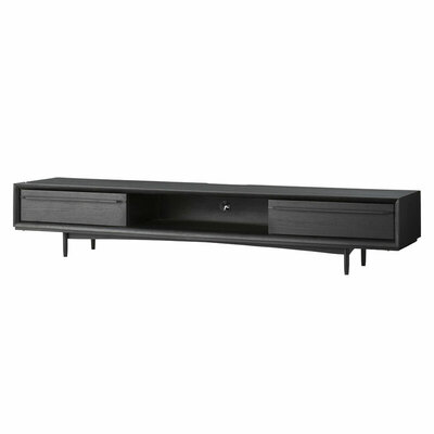 ティモ TVボード180cm TIM-33BK 東谷 テレビボード 家具 キャビネット 組立式｜パーティワールド