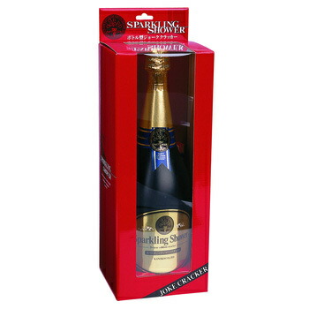 【取寄品】 [3点セット] スパークリングシャワークラッカー (弾2ケ付) 【 誕生日パーティー 宴会グッズ 結婚式二次会 演出 大きい 盛り上げグッズ ビッグ パーティー用品 イベント用品 ウェディングパーティー パーティークラッカー 大型 バースデーパーティー 】