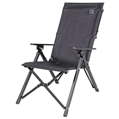 【取寄品】 [4点セット] キャプテンスタッグ(CAPTAIN STAG) CSブラックラベル ウルトラハイバックチェア(リクライニング付) UC-1699 【 フォールディングチェア 折り畳み イス レジャー用品 キャンプ用品 レジャーチェア アウトドアチェアー 腰掛 スツール 】画像