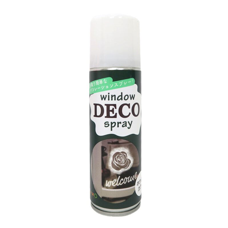 [12点セット] Patymo Window DECO Spray (スノースプレー) ノーブランド品 パーティーグッズ 装飾品 バースデーパーティー用品 クリスマス 型紙使用