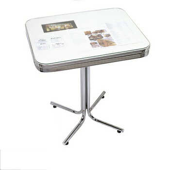 楽天市場】ガラストップ ダイナーテーブル（コカ・コーラ）Uシリーズ