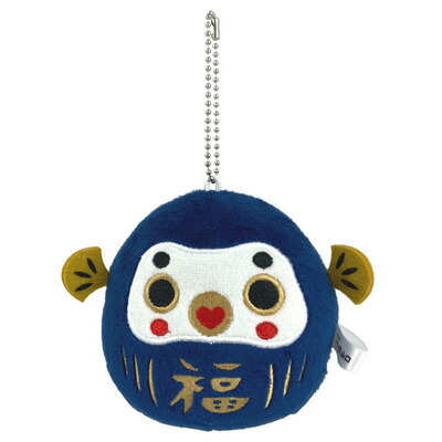 金色の福だるまぬいぐるみ20センチ ユニエンタープライズ | ふくだるま ぬいぐるみS 金 高さ約20cm