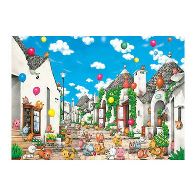芳岡ひでき 1000ピース ジグソーパズル「ホンコンキティ」 芳岡ひでき 1000ピース ジグソーパズル「ホンコンキティ