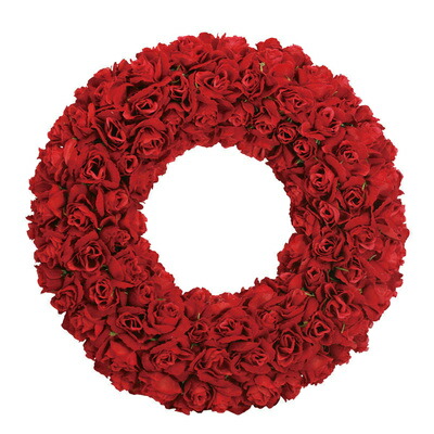 No141  真っ赤なバラとリンリンベル❄︎.*クリスマスリース❤︎ 2024 redrose-ll-725-1.jpg