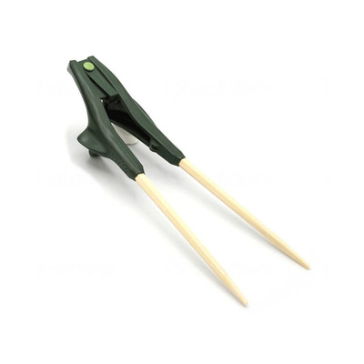【取寄品】 箸ぞうくん右用グリーン(20cm) 食事用具 介護 福祉用品 食器洗浄機対応 耐熱温度約100度