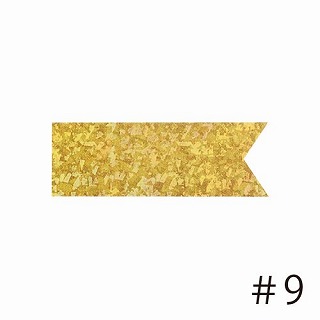 12時! マスターボウリボン クリスタルナゲットゴールド #9幅3.8cm1巻【pin42776】|バルーンとPartyのイベントシティ
