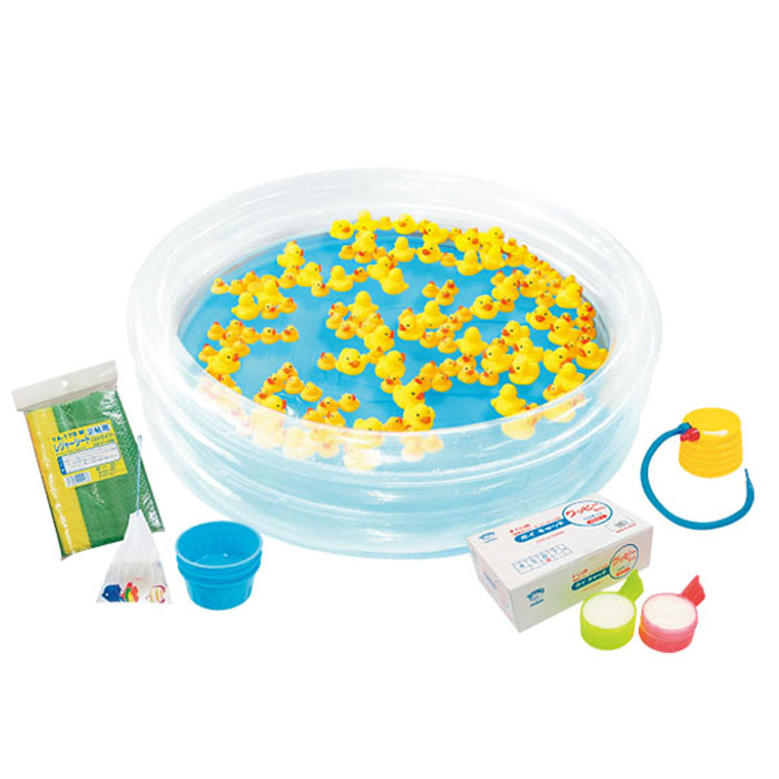 子供会　景品　夏祭り 縁日セットKishi's eセット 縁日すくい あひるちゃん1セット【KISEV62495】