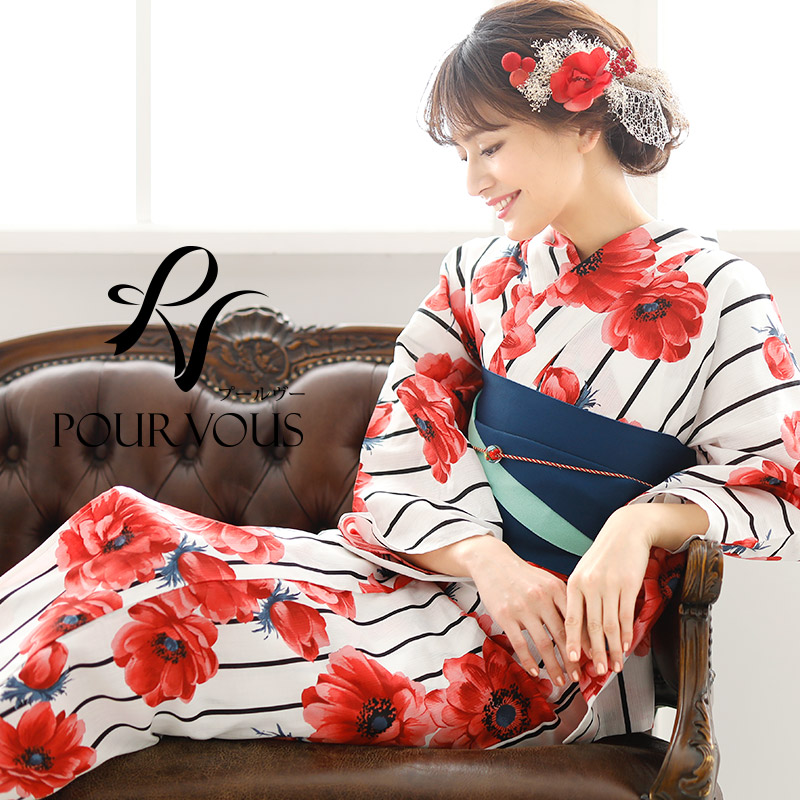 楽天市場】レトロモダン浴衣 ゆかた 大人 下駄 レディース 帯 浴衣