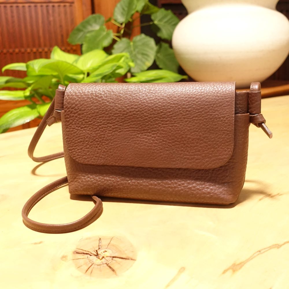 ハンドメイド ポシェット ☆ハンドメイド☆日本製☆本革☆お財布ポシェット☆サコッシュ