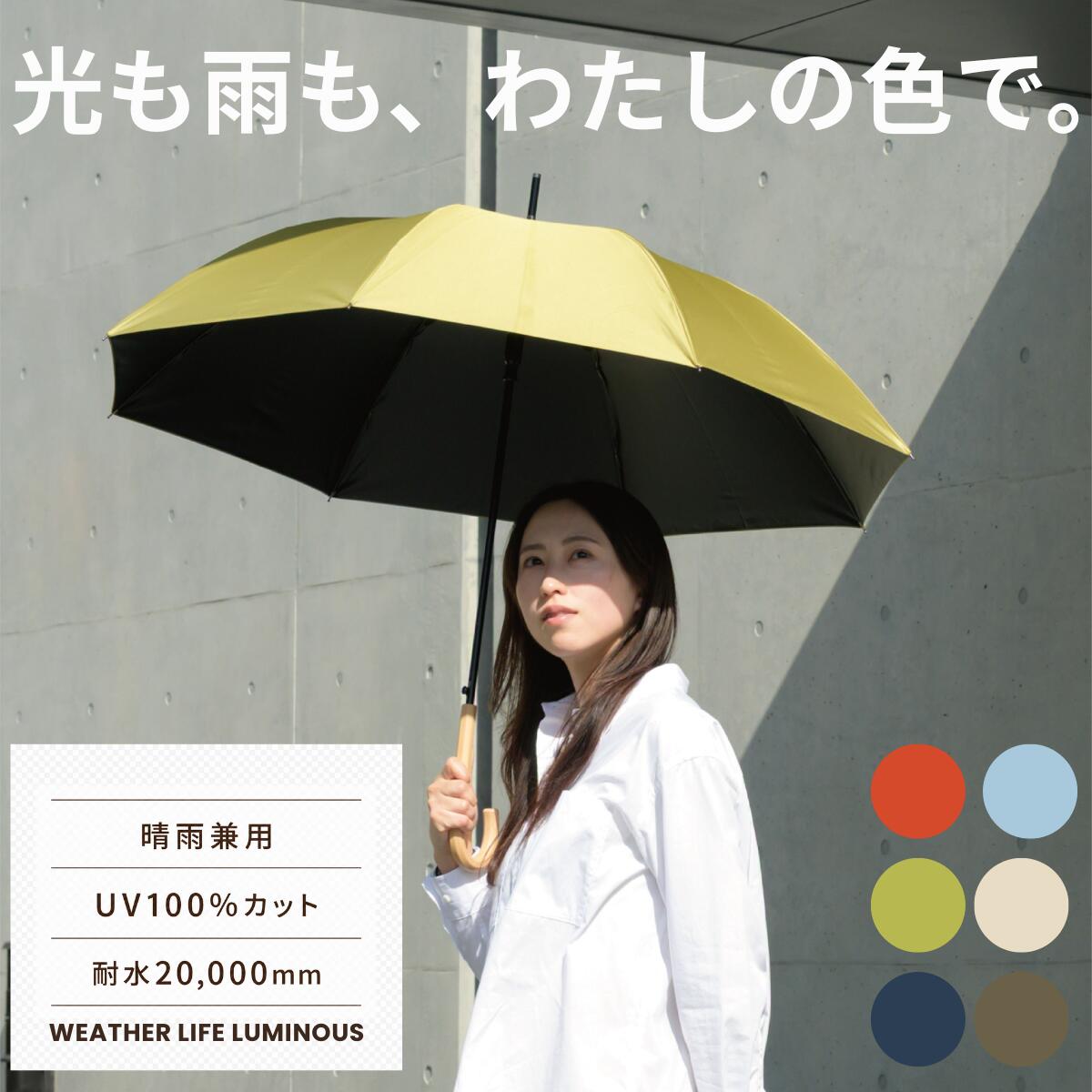 【楽天市場】[ 500円オフクーポン] 日傘 メンズ 晴雨兼用 男女兼用 長傘 折りたたみ傘 [ WEATHER LIFE ...