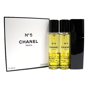 CHANEL (シャネル) N°5 Eau de Toilette Twist and Spray シャネル N°5 パース スプレイ オードゥ トワレット 20mL＋リフィル 20mL×2