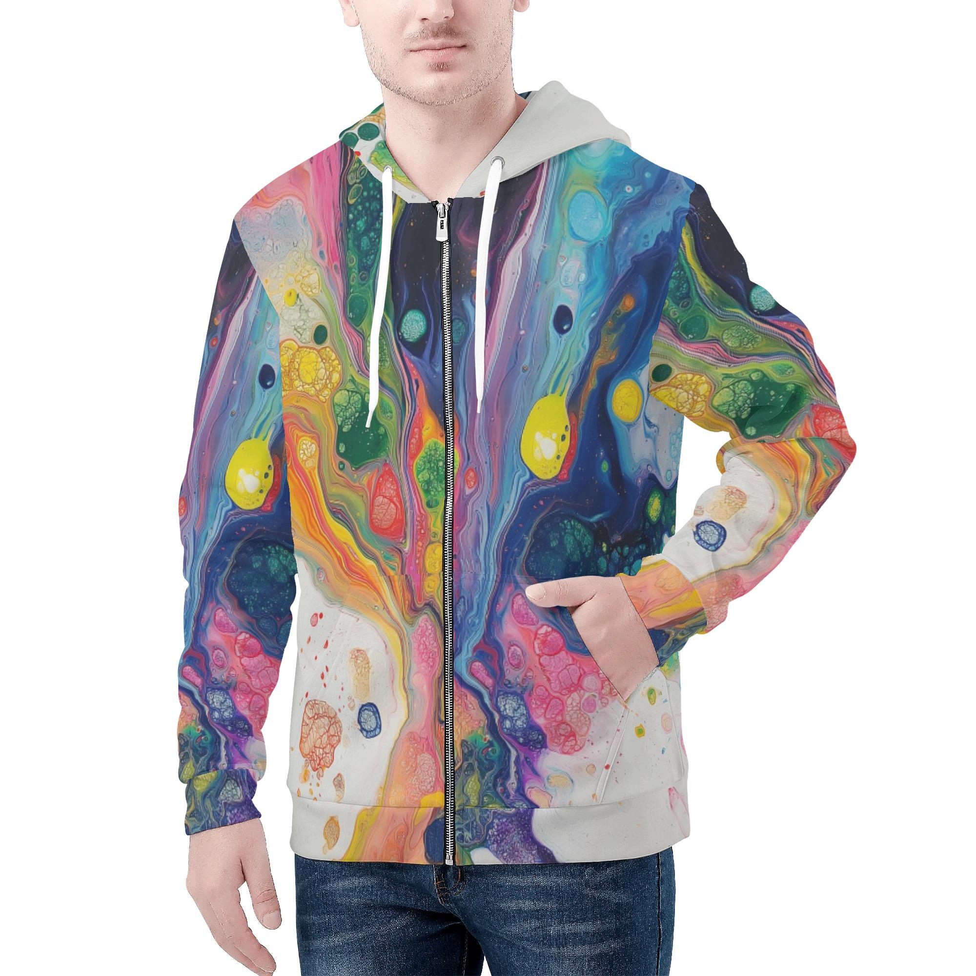 【直送品 同梱不可品】 art(メンズジップアップフードパーカー) メンズジップアップフードパーカー メンズ 全て Kashino 【受注作成品 返品キャンセル不可品】