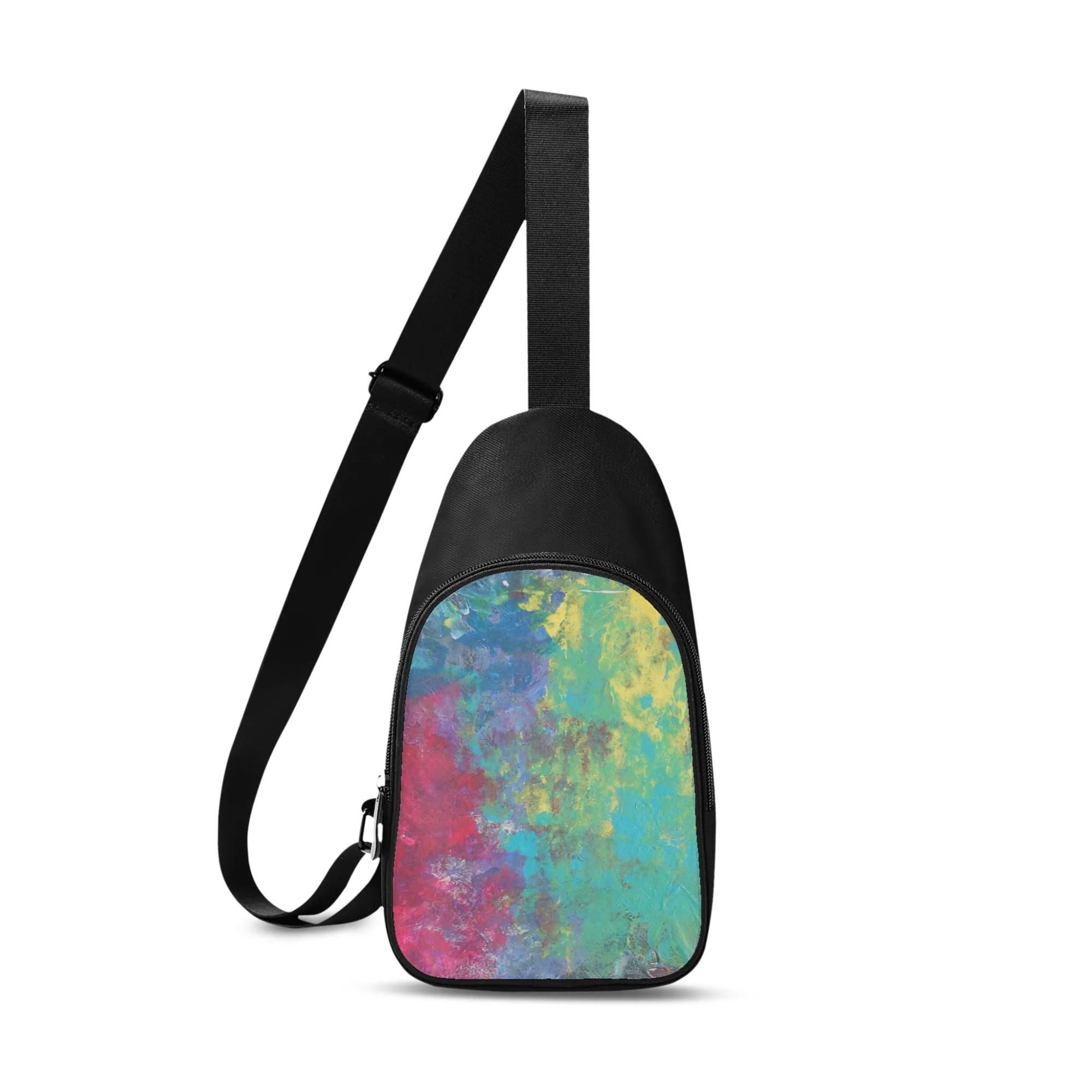 【直送品 同梱不可品】 Brain destroyed by human society Takenao Wada ART(チェストバッグ) チェストバッグ ユニセックス バッグ アート 抽象画 現代アート 現代アーティスト ART 【受注作成品