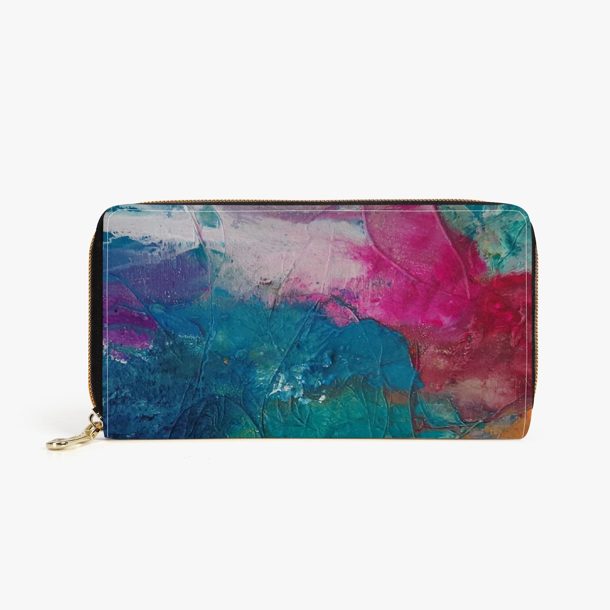 【直送品 同梱不可品】 抽象的風景 Takenao Wada ART(ウォレット) ウォレット ユニセックス バッグ アート 抽象画 現代アート 現代アーティスト ART 【受注作成品 返品キャンセル不可品】