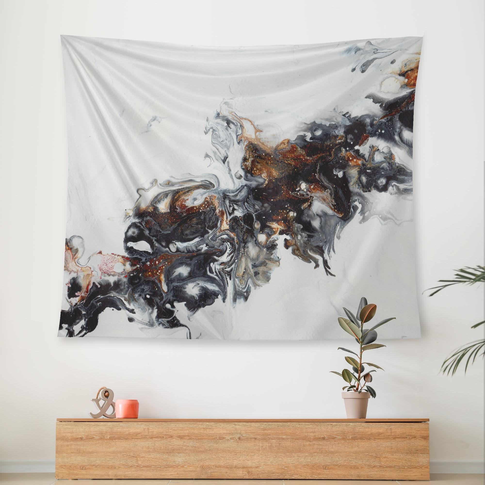 【直送品 同梱不可品】 tranquil(タペストリー) タペストリー ユニセックス ホームデコレーション アート じゅり 【受注作成品 返品キャンセル不可品】