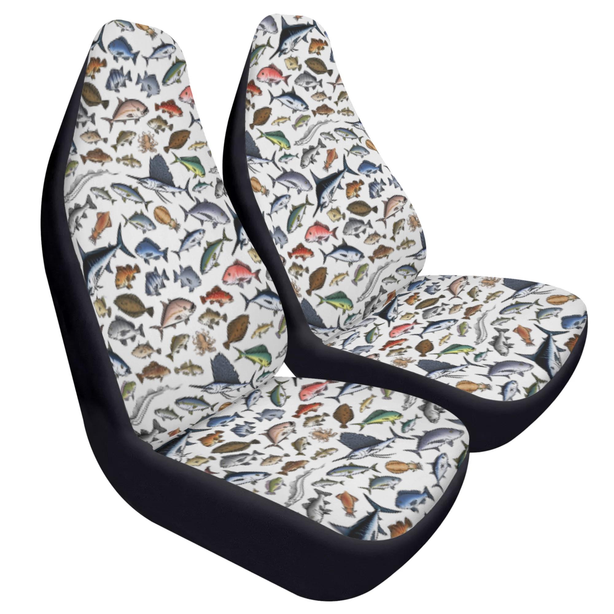 【直送品 同梱不可品】 KAISUIGYO_2CW_CSC(カーシートカバー) カーシートカバー ユニセックス ホームデコレーション 全て 海水魚 釣り 魚 海 海釣り 魚釣り nekototuribito 【受注作成品 5,595円