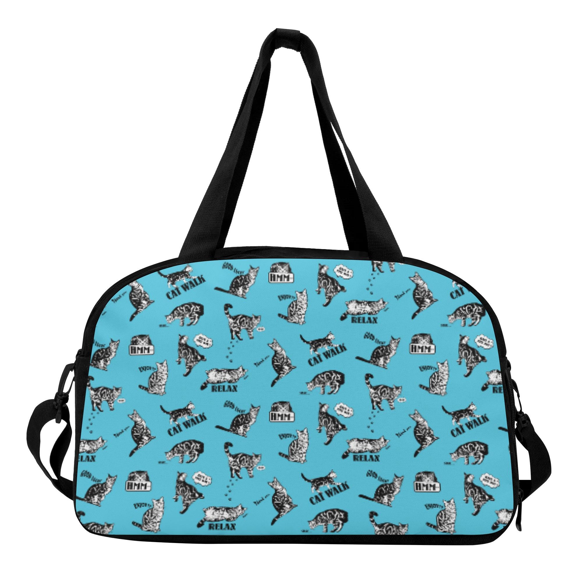 【直送品 同梱不可品】 CAT_KTB_TRB(トラベルバッグ) トラベルバッグ ユニセックス バッグ 全て 猫 ネコ ねこ CAT ペット アニマル 動物 アメショ アメショー アメリカンショートヘア nekototuribito