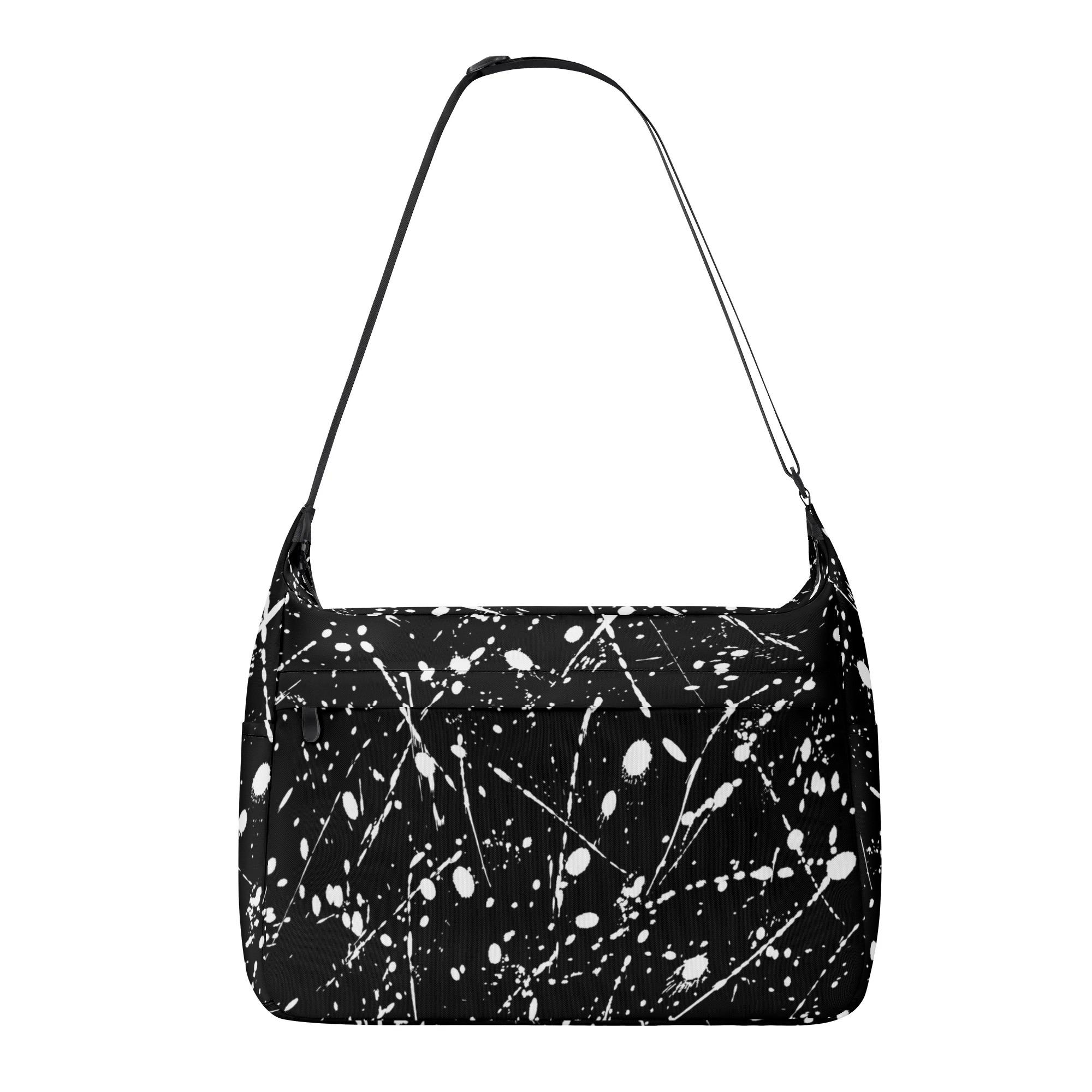 【直送品 同梱不可品】 PAINT_3_WK(ショルダーバッグ) ショルダーバッグ ユニセックス バッグ 全て ペイント 模様 飛散 nekototuribito 返品キャンセル不可品】