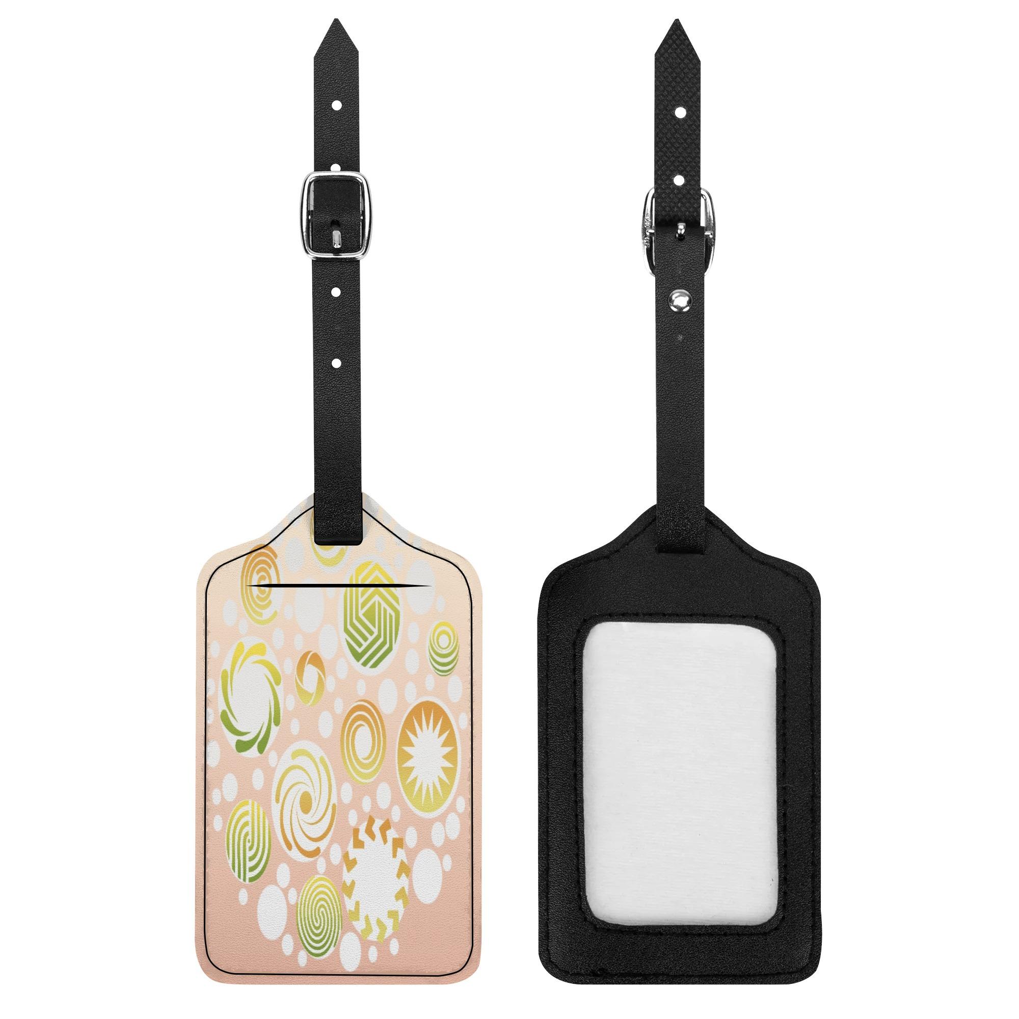 【直送品 同梱不可品】 柄 アート(ラゲッジタグ) ラゲッジタグ ユニセックス アクセサリー アート レトロ originalアート megu 【返品キャンセル不可品】