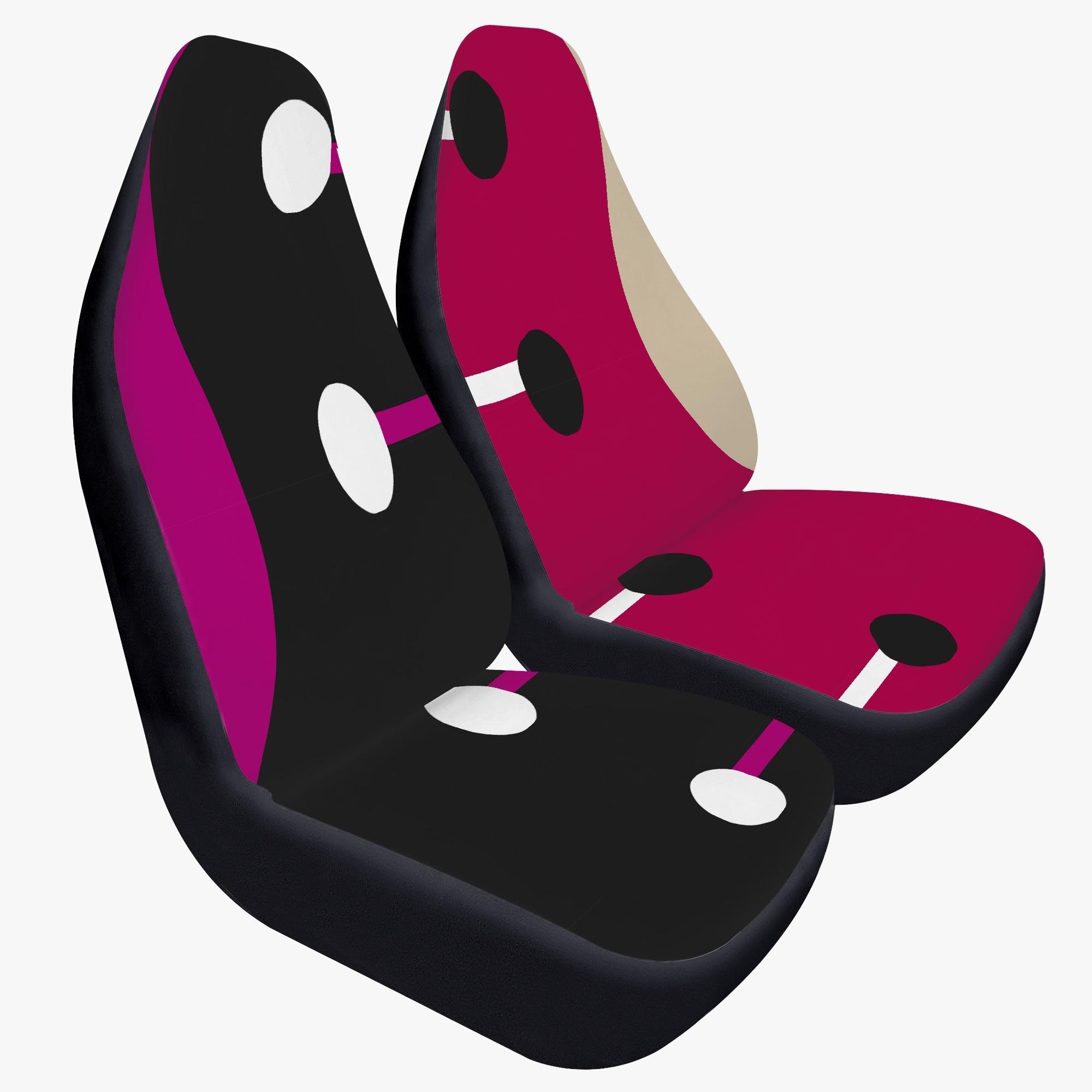 【直送品 同梱不可品】 half(カーシート カバー) カーシートカバー ユニセックス ホームデコレーション アート ブラック パープル ベージュ 北欧 抽象的 nie 【受注作成品